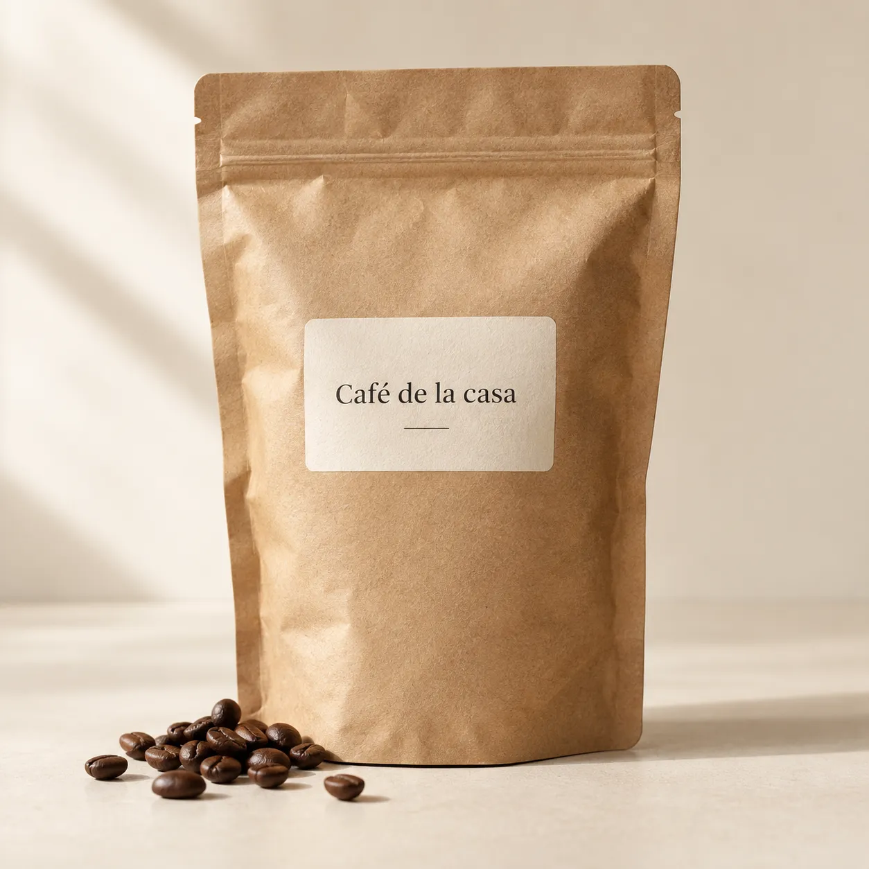 Bolsa de café de la casa